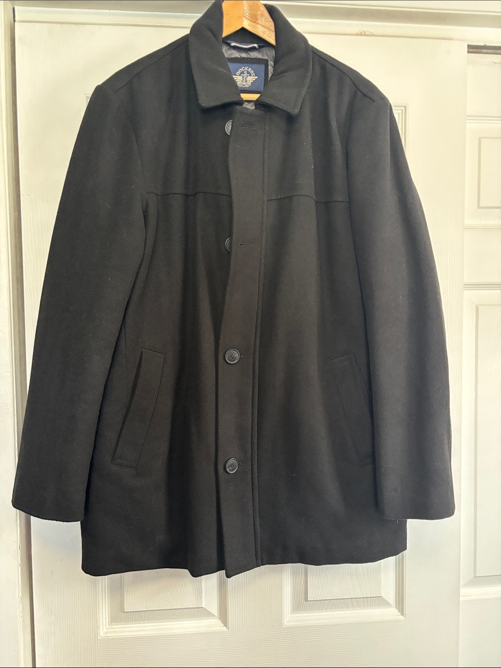 Men's Dockers heavy wool like coat